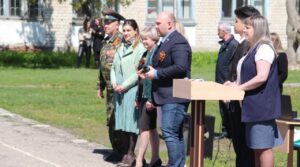 Торжественное открытие «Парты Героя» имени Героя России Александра Иванова !