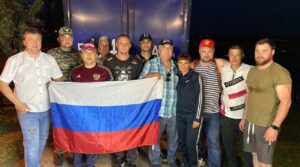 Сызранская команда благополучно добралась до места и передаёт гуманитарный груз…